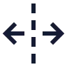 Unfold Horizontal icon preview