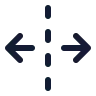 Unfold Horizontal icon preview