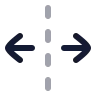 Unfold Horizontal icon preview