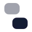 Ungroup icon with bulk rounded style