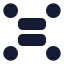 Ungroupitems icon with solid standard style