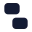 Ungroup icon with solid standard style