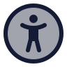 Universal Access Circle icon preview