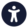 Universal Access Circle icon preview