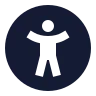 Universal Access Circle icon preview