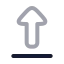 Upload icon with twotone rounded style