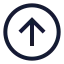 Uploadcircle icon with stroke sharp style