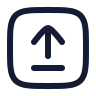 Upload Square 02 icon preview