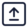 Upload Square 02 icon preview