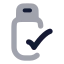 Usbconnected icon with bulk rounded style