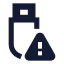 Usberror icon with solid sharp style