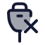 Usbnotconnected icon with duotone rounded style