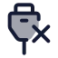 Usbnotconnected icon with duotone standard style