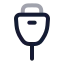 Usb icon with twotone rounded style