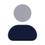 User icon with bulk rounded style