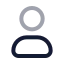 User icon with twotone rounded style