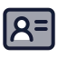 Useraccount icon with duotone standard style
