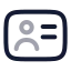Useraccount icon with twotone rounded style