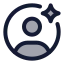 Userai icon with duotone standard style