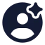 Userai icon with solid standard style