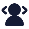 User Arrow Left Right icon preview