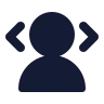 User Arrow Left Right icon preview