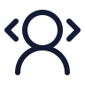 User Arrow Left Right icon preview