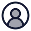 Usercircle icon with duotone standard style