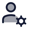 User Cog icon preview