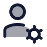 User Cog icon preview