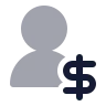User Dollar icon preview
