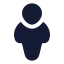 Userfullview icon with solid rounded style