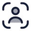 Useridverification icon with duotone rounded style