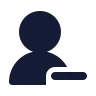 User Minus 01 icon preview