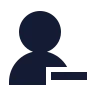 User Minus 01 icon preview