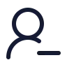 User Minus 01 icon preview