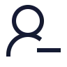 User Minus 01 icon preview