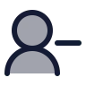 User Minus 02 icon preview