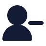 User Minus 02 icon preview