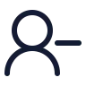 User Minus 02 icon preview