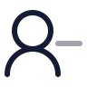 User Minus 02 icon preview