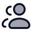 Usermultiple icon with duotone rounded style