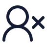 User Remove 02 icon preview