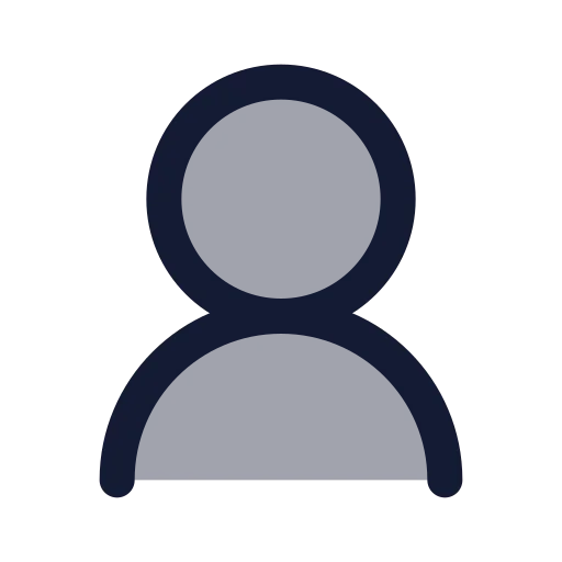User Round Icon in Duotone Rounded style
