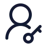 User Round Key icon preview