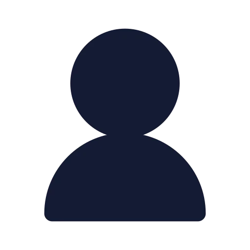 User Round Icon in Solid Rounded style