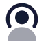 Usersharing icon with bulk rounded style