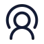Usersharing icon with solid standard style