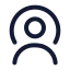 Usersharing icon with stroke rounded style