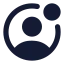 Userstatus icon with solid rounded style